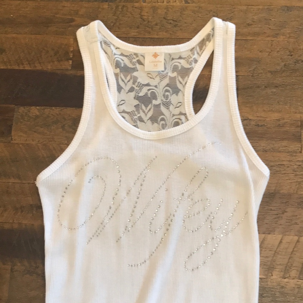 Wifey racerback tank top!